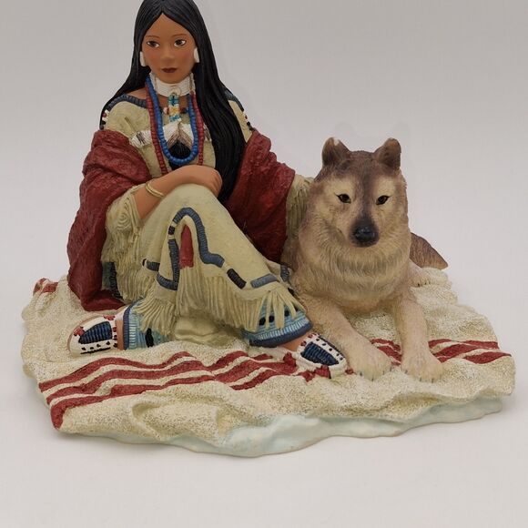 VTG 1994 Hamilton Collection Snow Princess From the Princesses of the Plains - Picture 5 of 15